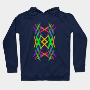 Abstraction brushing Hoodie